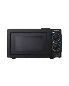 Haier Microwave Oven 20 Ltr Black (HMW-20MBS) - Musab Mall-1 (3 Months 0% Percent Profit Product Available On 48 Months Installment)